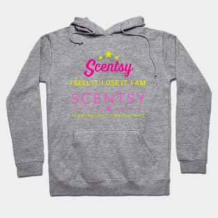 i sell it. i use it. i am scentsy independent consultant Hoodie